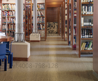騰方吸音塑膠地板，引領圖書館裝修新潮流